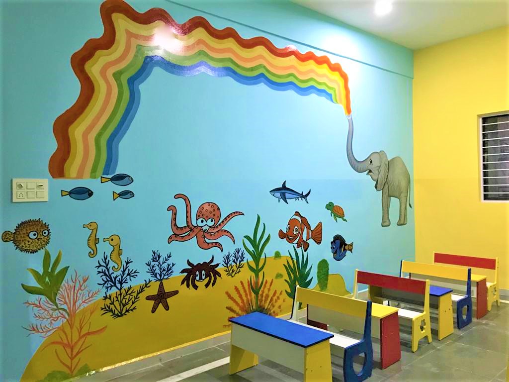 Sai Public School classroom for kids