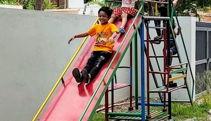 Sai Public School play slide